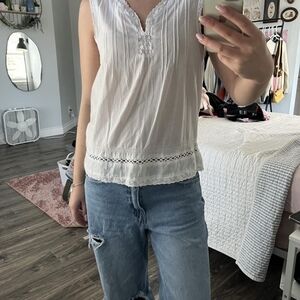 H&M White Tank Top